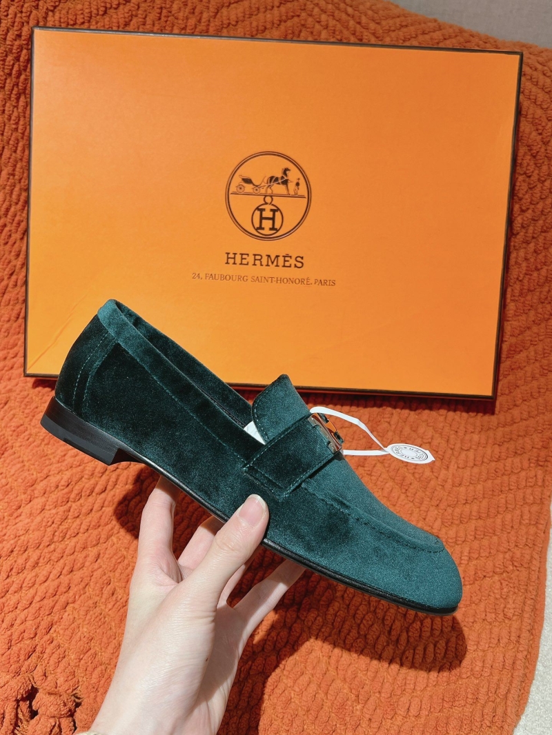 Hermes Leather Shoes